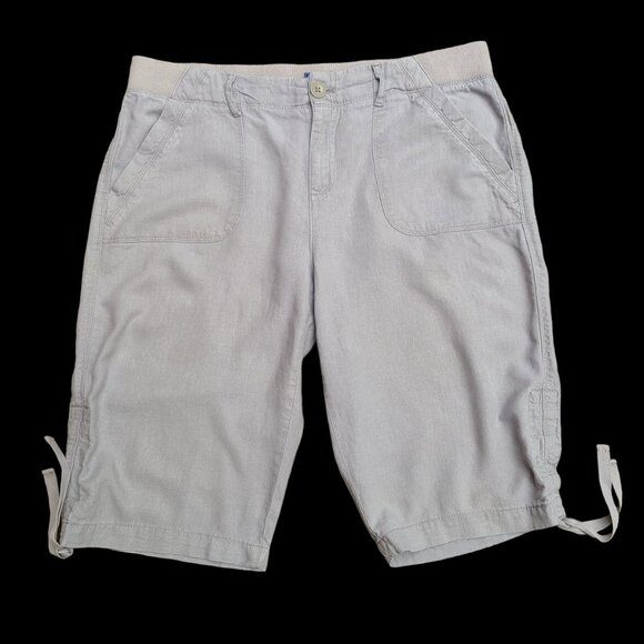Izod Light Gray Capris - Picture 9 of 11